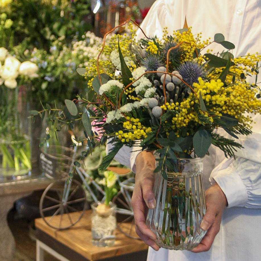 【ドライになる花束】ミモザの花束/送料込み※ご注文から1～4日後発送