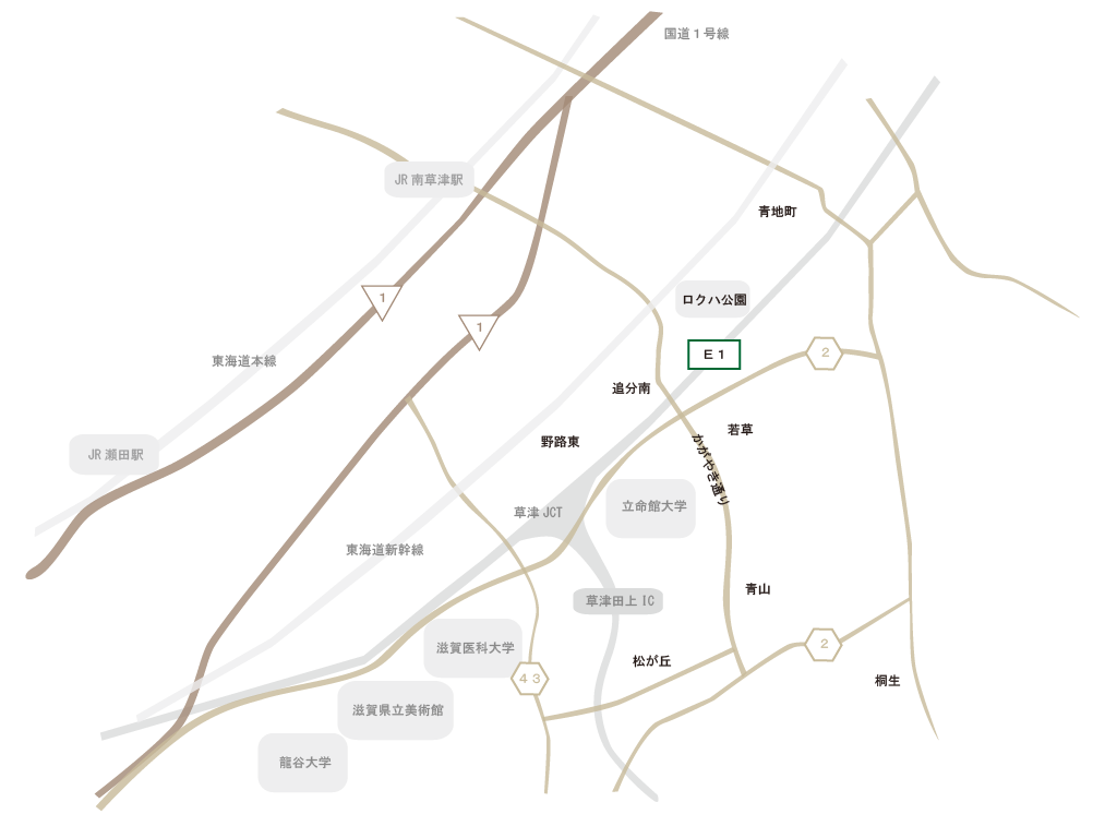 お花の定期便対象地域の地図イラスト